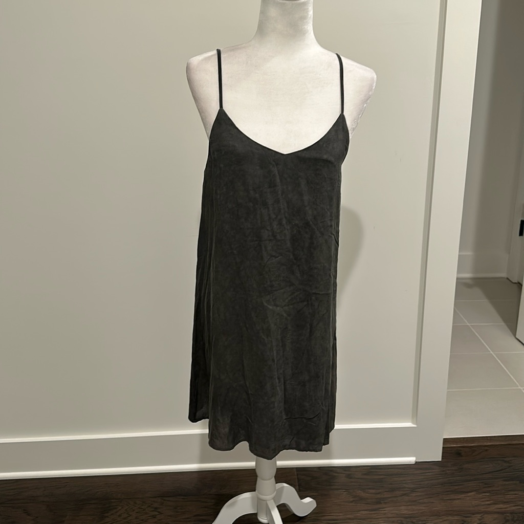 Nwt Evereve Peyton Jensen Mineral Swing Dress Sz M